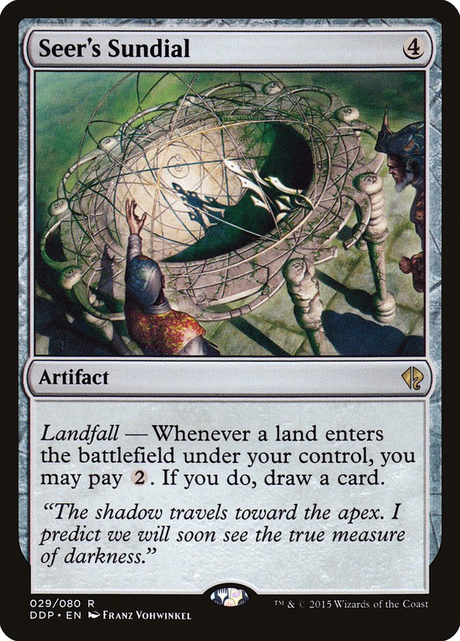 Seer's Sundial [Duel Decks: Zendikar vs. Eldrazi] | Rock City Comics