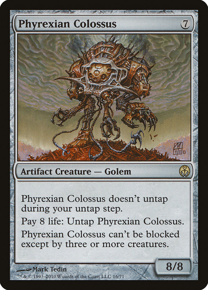 Phyrexian Colossus [Duel Decks: Phyrexia vs. the Coalition] | Rock City Comics