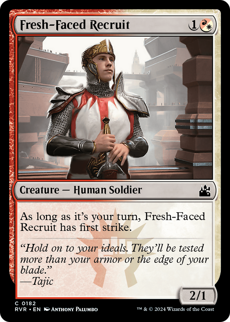 Fresh-Faced Recruit [Ravnica Remastered] | Rock City Comics