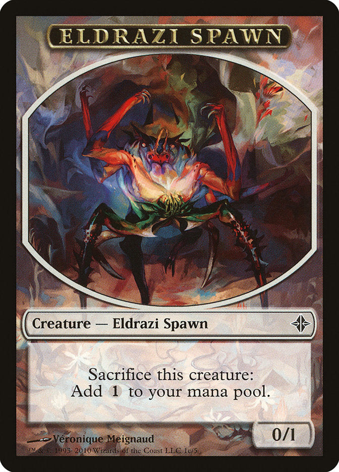 Eldrazi Spawn (1c/5) [Rise of the Eldrazi Tokens] | Rock City Comics