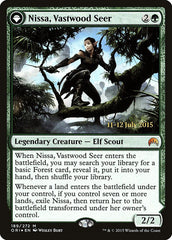 Nissa, Vastwood Seer // Nissa, Sage Animist [Magic Origins Prerelease Promos] | Rock City Comics