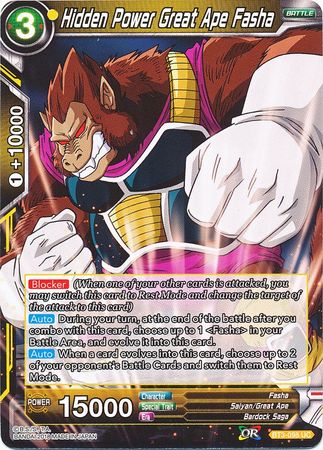 Hidden Power Great Ape Fasha [BT3-098] | Rock City Comics