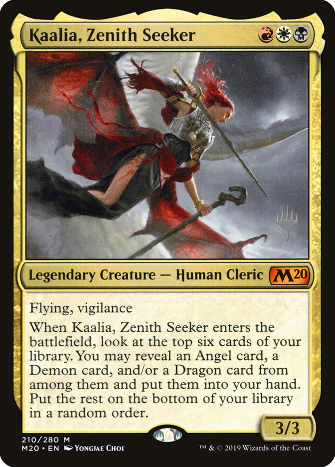 Kaalia, Zenith Seeker (Promo Pack) [Core Set 2020 Promos] | Rock City Comics