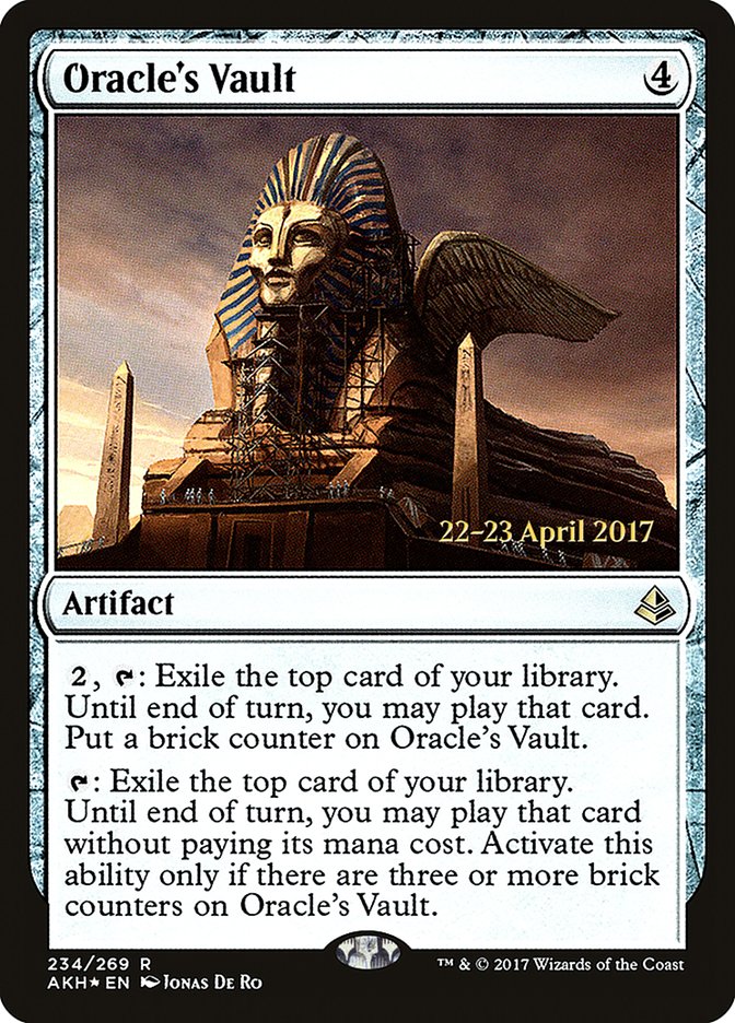 Oracle's Vault  [Amonkhet Prerelease Promos] | Rock City Comics