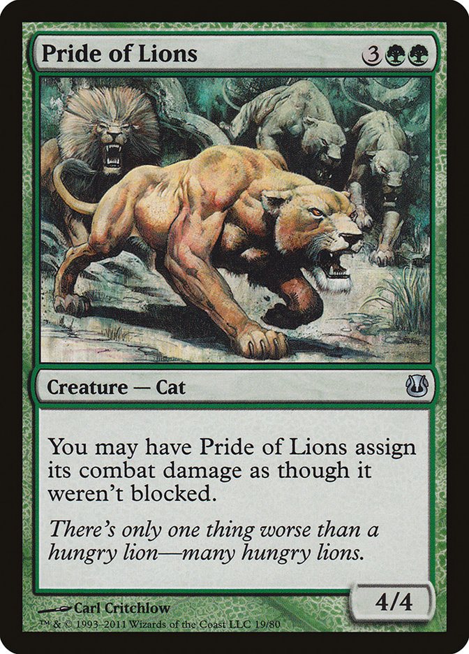 Pride of Lions [Duel Decks: Ajani vs. Nicol Bolas] | Rock City Comics