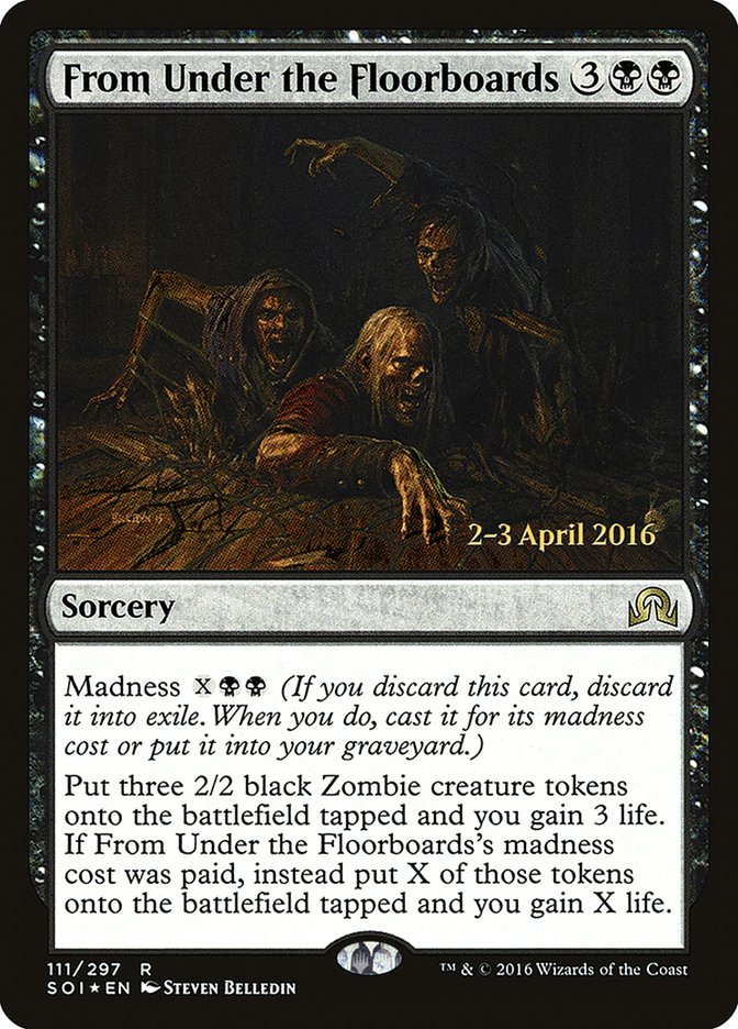 From Under the Floorboards [Shadows over Innistrad Prerelease Promos] | Rock City Comics