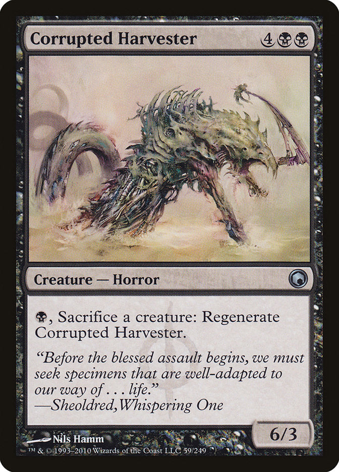 Corrupted Harvester [Scars of Mirrodin] | Rock City Comics