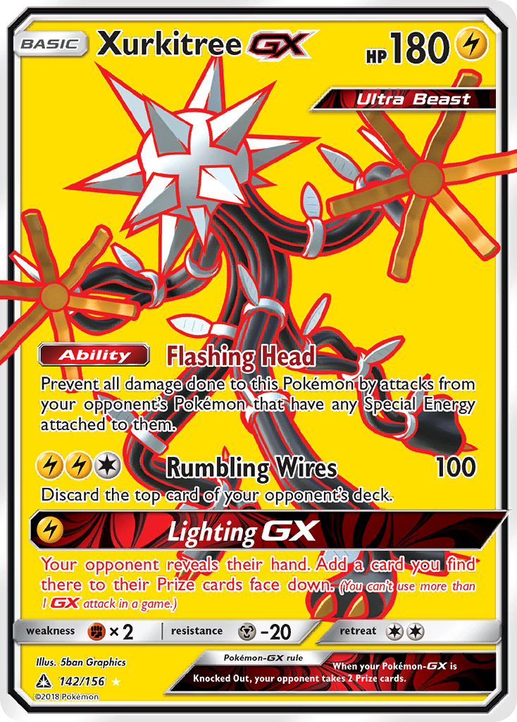 Xurkitree GX (142/156) [Sun & Moon: Ultra Prism] | Rock City Comics