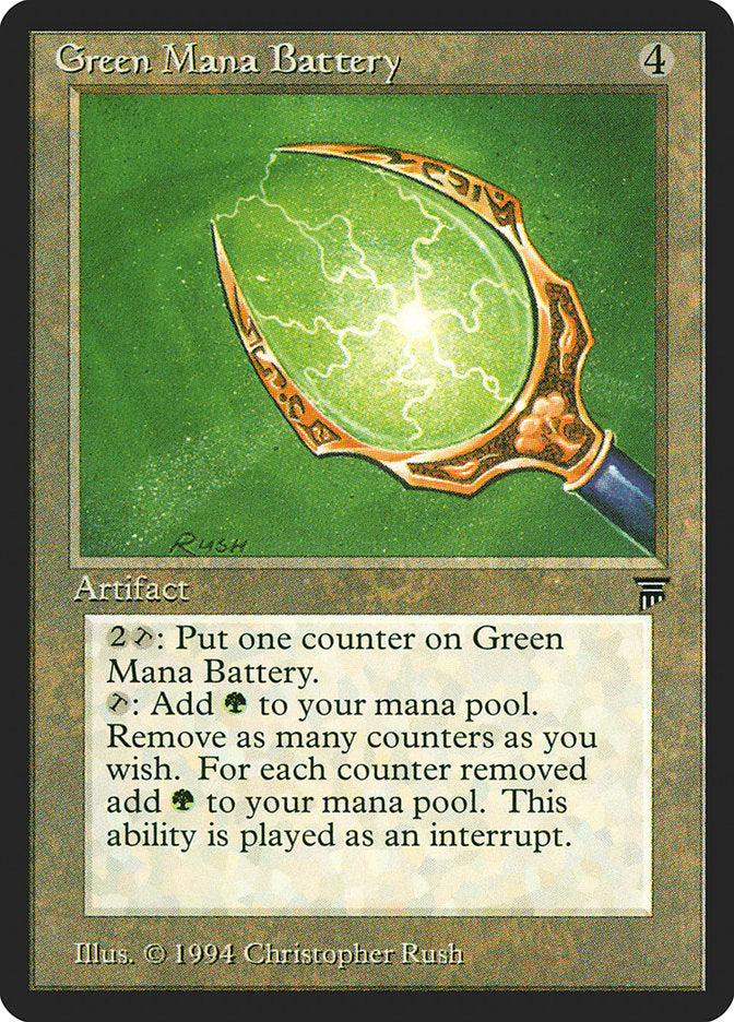 Green Mana Battery [Legends] | Rock City Comics