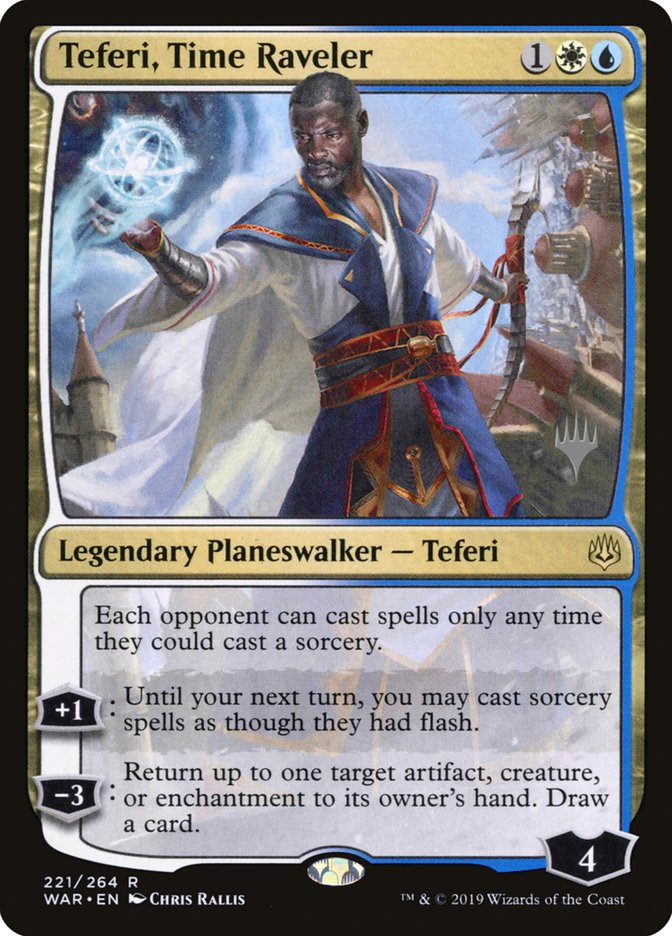 Teferi, Time Raveler (Promo Pack) [War of the Spark Promos] | Rock City Comics