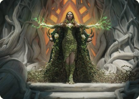 Titania, Voice of Gaea Art Card [The Brothers' War Art Series] | Rock City Comics