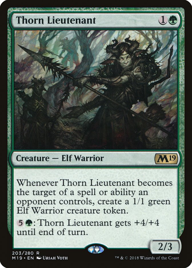 Thorn Lieutenant [Core Set 2019] | Rock City Comics