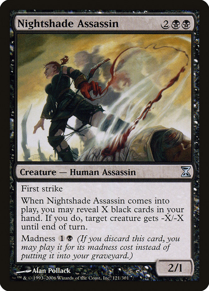 Nightshade Assassin [Time Spiral] | Rock City Comics