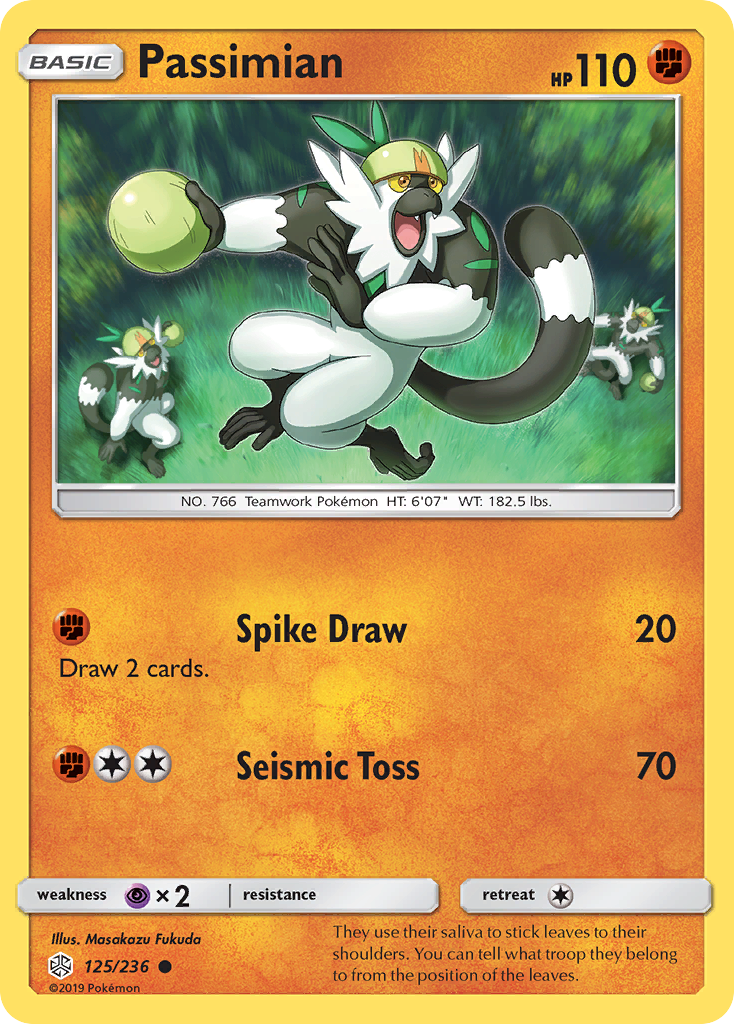 Passimian (125/236) [Sun & Moon: Cosmic Eclipse] | Rock City Comics