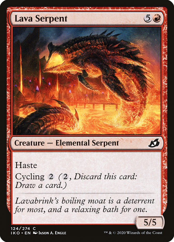 Lava Serpent [Ikoria: Lair of Behemoths] | Rock City Comics