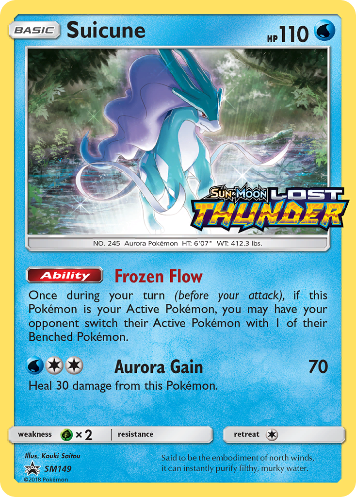 Suicune (SM149) [Sun & Moon: Black Star Promos] | Rock City Comics