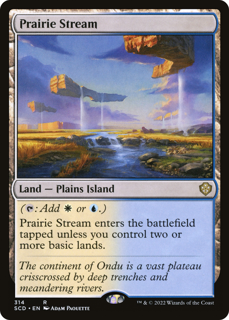 Prairie Stream [Starter Commander Decks] | Rock City Comics