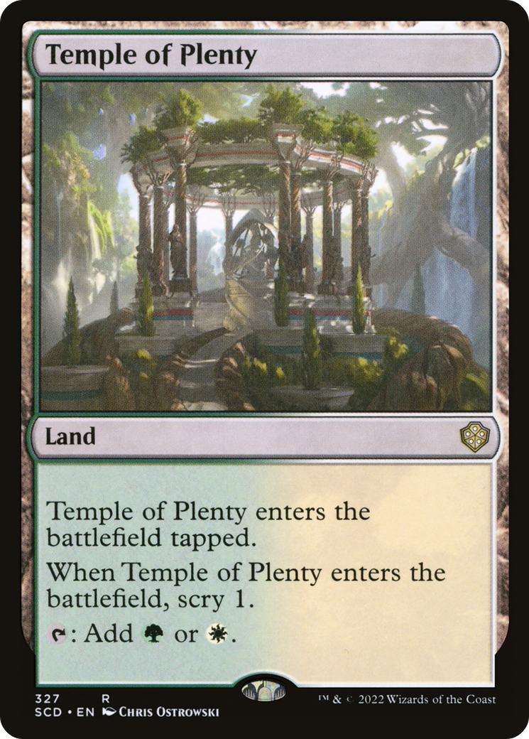 Temple of Plenty [Starter Commander Decks] | Rock City Comics