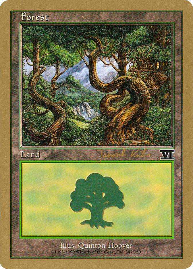 Forest (jk347) (Janosch Kuhn) [World Championship Decks 2000] | Rock City Comics