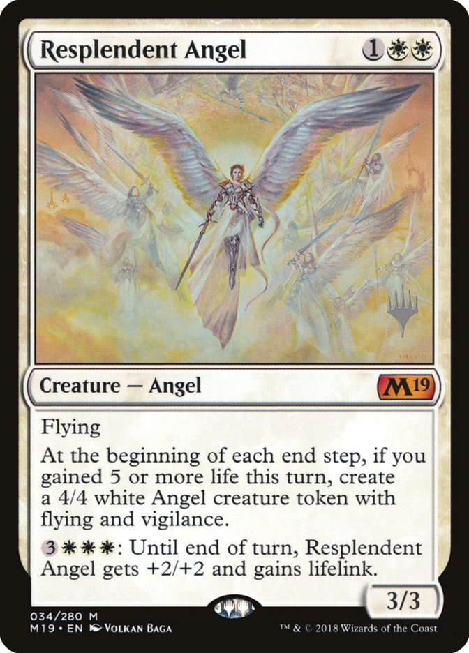 Resplendent Angel (Promo Pack) [Core Set 2019 Promos] | Rock City Comics