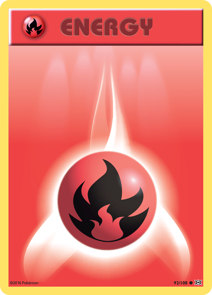 Fire Energy (92/108) [XY: Evolutions] | Rock City Comics