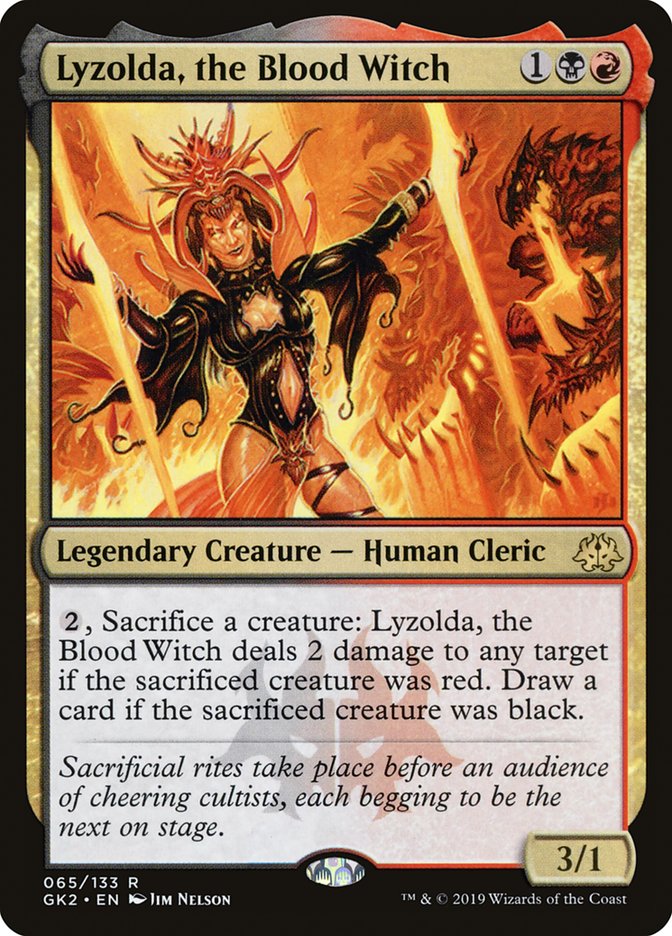 Lyzolda, the Blood Witch [Ravnica Allegiance Guild Kit] | Rock City Comics