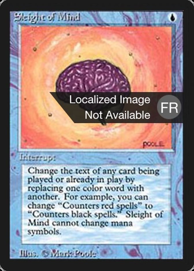 Sleight of Mind [Foreign Black Border] | Rock City Comics