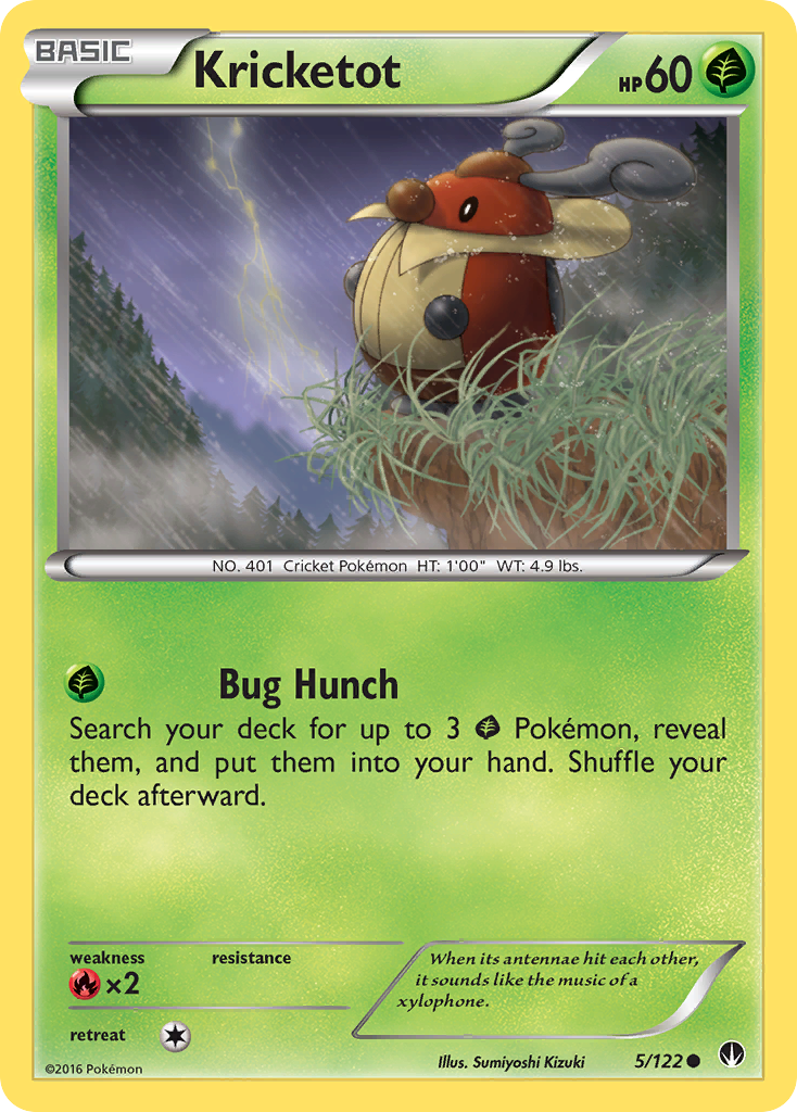 Kricketot (5/122) [XY: BREAKpoint] | Rock City Comics