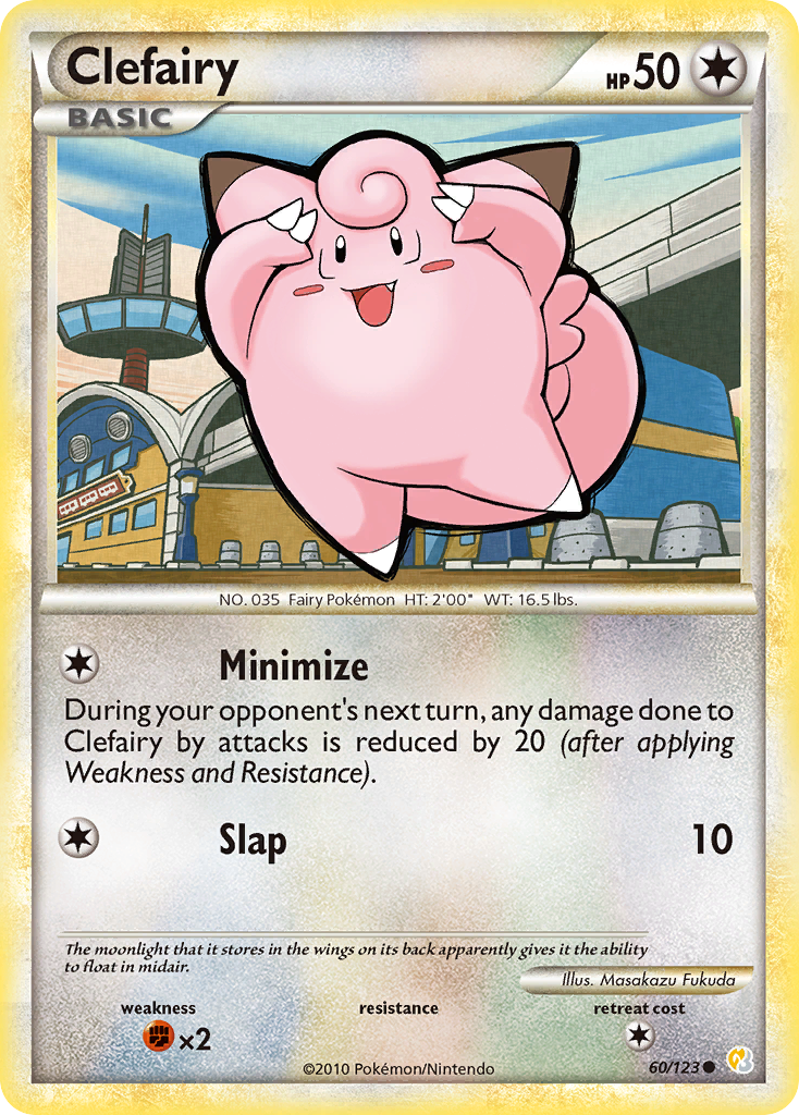 Clefairy (60/123) [HeartGold & SoulSilver: Base Set] | Rock City Comics