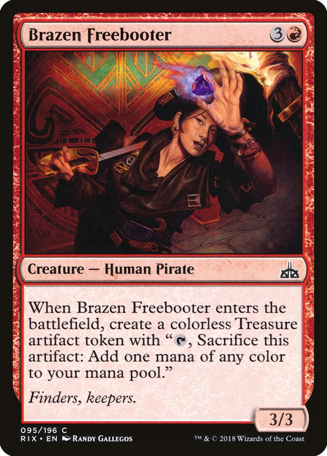 Brazen Freebooter [Rivals of Ixalan] | Rock City Comics