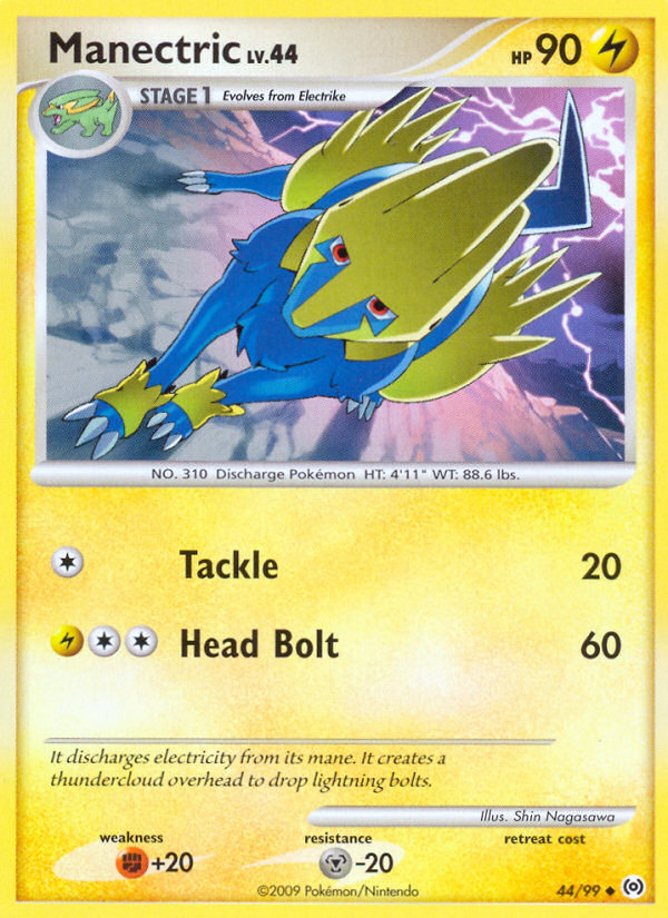 Manectric (44/99) [Platinum: Arceus] | Rock City Comics