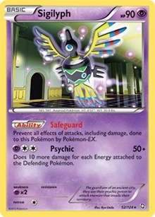 Sigilyph (52/124) (Theme Deck Exclusive) [Black & White: Dragons Exalted] | Rock City Comics