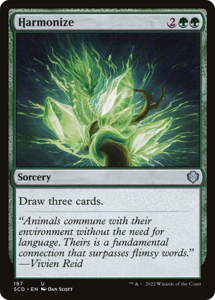 Harmonize [Starter Commander Decks] | Rock City Comics