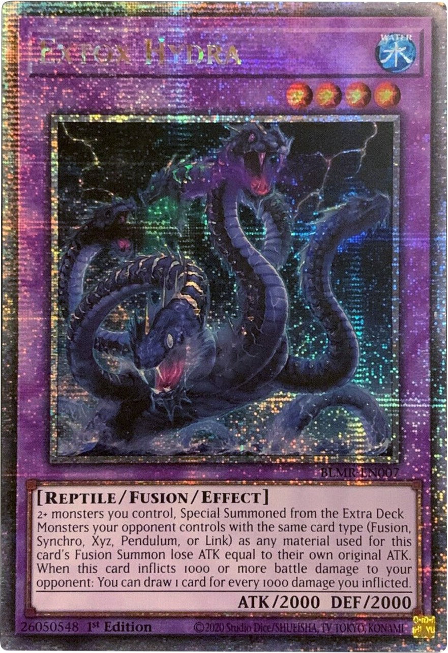 Extox Hydra [BLMR-EN007] Quarter Century Secret Rare | Rock City Comics