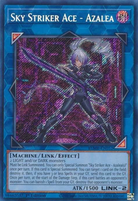 Sky Striker Ace - Azalea [BLMR-EN052] Secret Rare | Rock City Comics