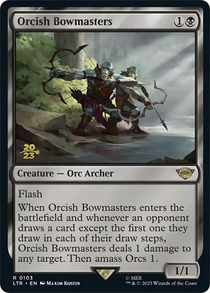 Orcish Bowmasters [The Lord of the Rings: Tales of Middle-Earth Prerelease Promos] | Rock City Comics