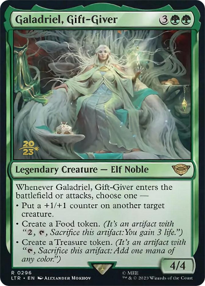 Galadriel, Gift-Giver [The Lord of the Rings: Tales of Middle-Earth Prerelease Promos] | Rock City Comics