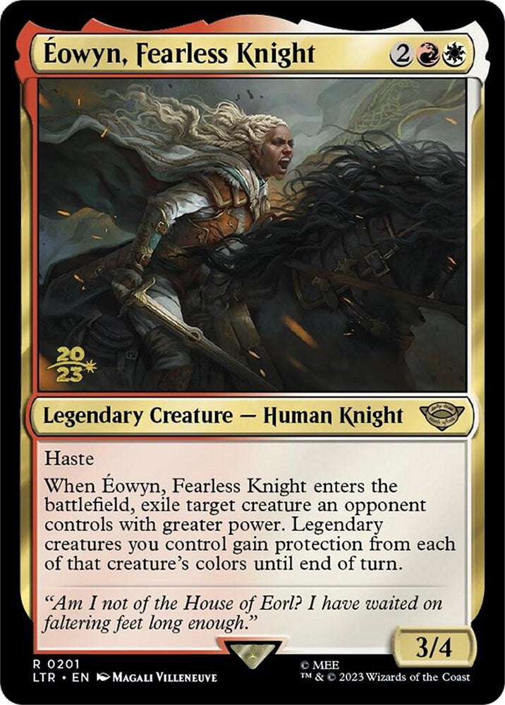 Eowyn, Fearless Knight [The Lord of the Rings: Tales of Middle-Earth Prerelease Promos] | Rock City Comics