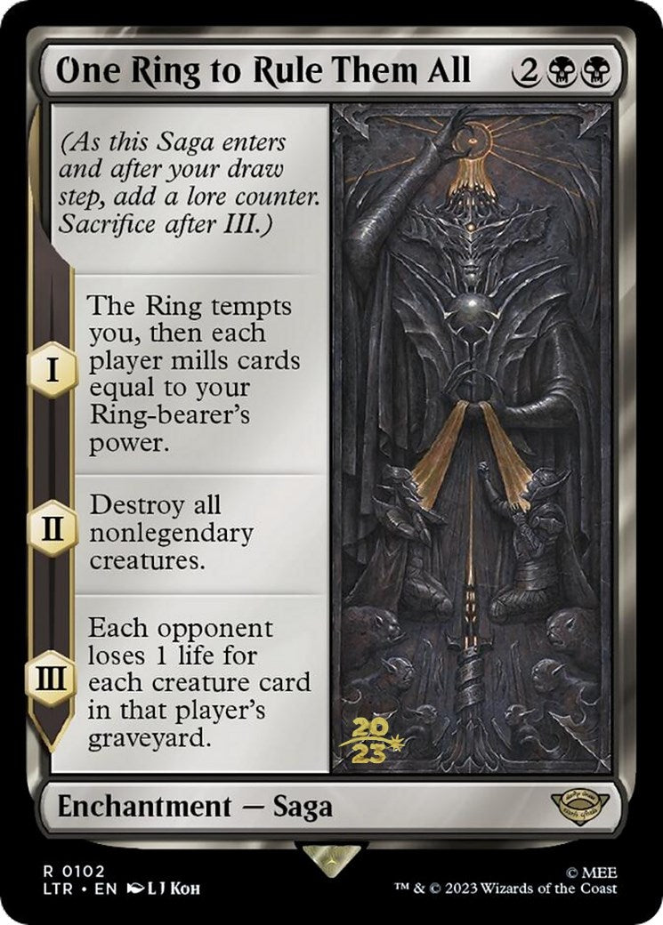 One Ring to Rule Them All [The Lord of the Rings: Tales of Middle-Earth Prerelease Promos] | Rock City Comics