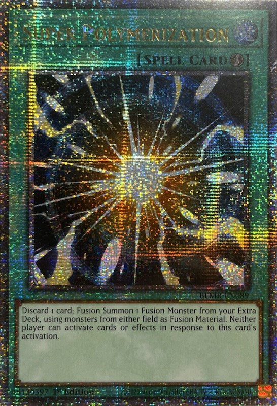 Super Polymerization [BLMR-EN089] Quarter Century Secret Rare | Rock City Comics