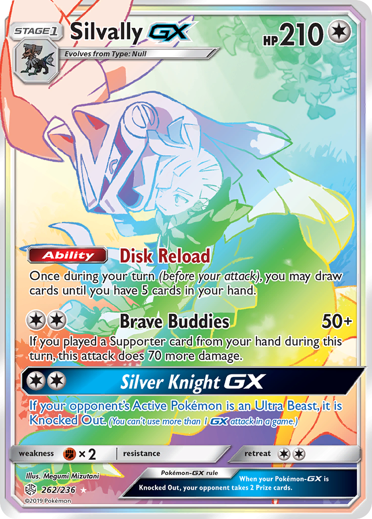 Silvally GX (262/236) [Sun & Moon: Cosmic Eclipse] | Rock City Comics