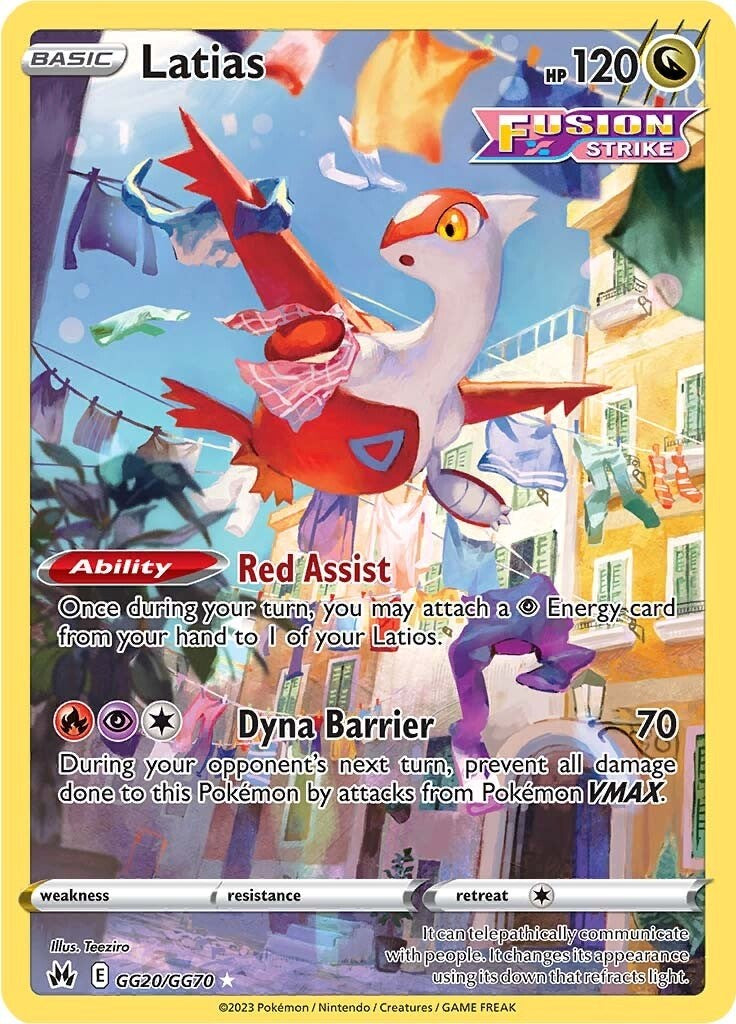 Latias (GG20/GG70) [Sword & Shield: Crown Zenith] | Rock City Comics