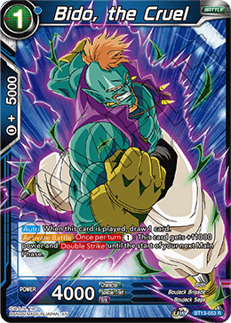 Bido, the Cruel (Rare) [BT13-053] | Rock City Comics