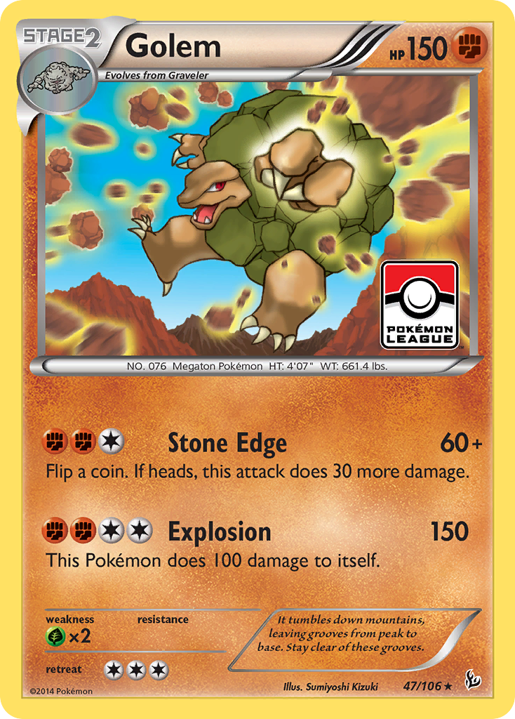 Golem (47/106) [XY: Flashfire] | Rock City Comics