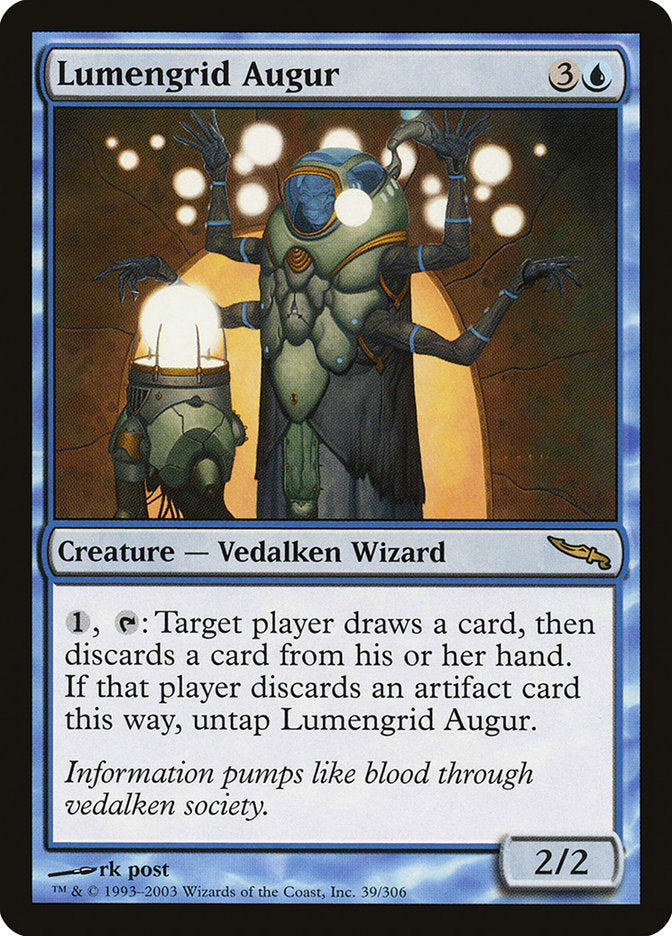 Lumengrid Augur [Mirrodin] | Rock City Comics