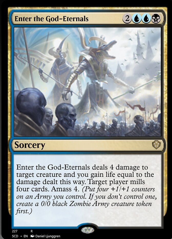 Enter the God-Eternals [Starter Commander Decks] | Rock City Comics