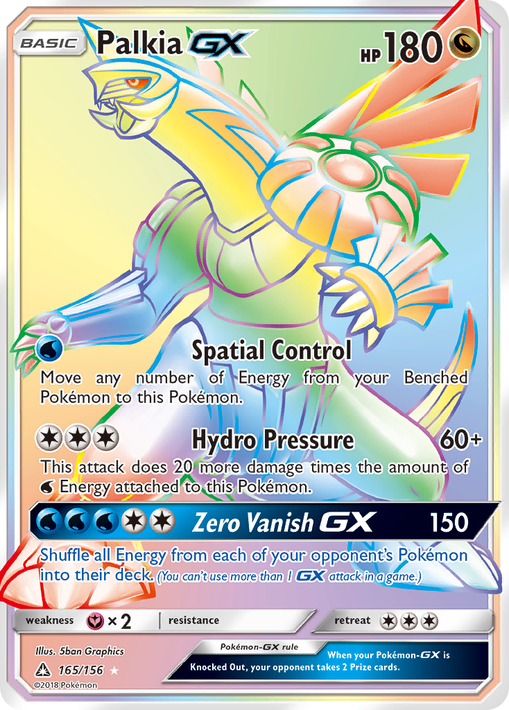 Palkia GX (165/156) [Sun & Moon: Ultra Prism] | Rock City Comics