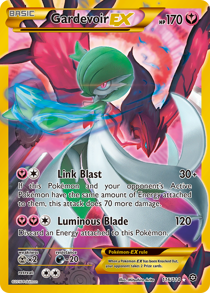 Gardevoir EX (116/114) [XY: Steam Siege] | Rock City Comics