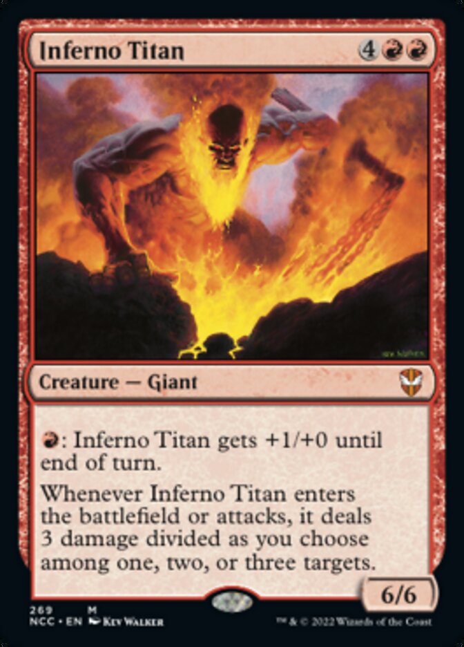 Inferno Titan [Streets of New Capenna Commander] | Rock City Comics