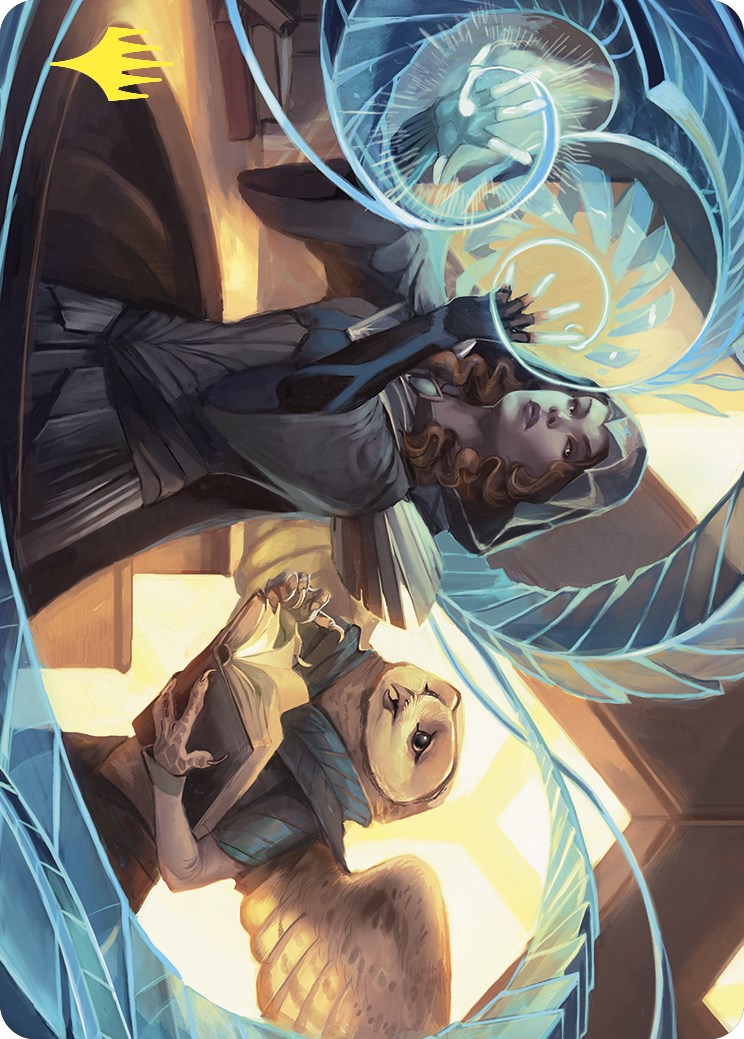 Personal Tutor Art Card (Gold-Stamped) [Commander Masters Art Series] | Rock City Comics